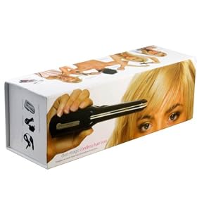 u2o Duo Magic Portable Battery Rechargeable Ceramic Hair Straighteners in Black Colour from Ultimateaddons