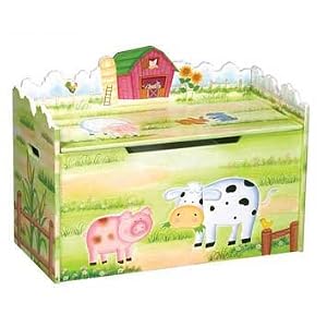 Guidecraft Little Farm House Toy Box by Guidecraft