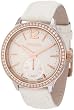 Haurex Italy Women's FU341DSH Grand Class Rose-Gold PVD Bezel With Crystals Watch