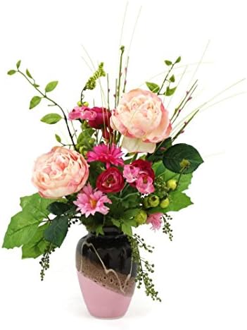 Silk Floral Arrangement, Custom Designed, Handcrafted - Pastel Petals in our Patique Collection