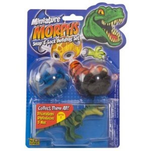 Wild Republic Mini Morphs Dino Snap and Building Set