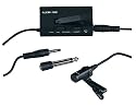 Tie Clip Microphone 2000 Ohm, Black