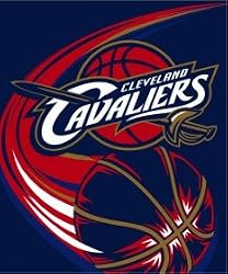 Cleveland Cavaliers 50"x60" Royal Plush Raschel Throw Blanket - Basketball Sports Merchandise