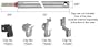 23" Standard Duty Window Balances Red Bushing (must be ordered with one of four clips)