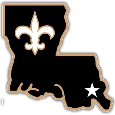 New Orleans Saints NFL Football bumper sticker 5