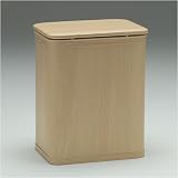 Redmon Wood Grain Vinyl Hamper with Bag
