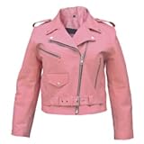 Allstate Leather Kid's Basic Leather Motorcycle Jacket