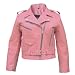 Allstate Leather Kid's Basic Leather Motorcycle Jacket