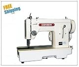 Consew CP206R Portable Walking Foot SS All Metal Flatbed Sewing Machine like Sailrite,Thompson & Reliable 110V