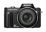 Sony H10 Digital Camera - Black (8.1MP, 10x Optical Zoom) 3 LCD