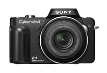 Sony Cyber-shot H10 Digital Camera - Black (8.1MP, 10x Optical Zoom) 3" LCD