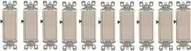 Altus 15 Amp Light Almond Single Pole Decorator 3-Way Wall Switch, 10-Pack