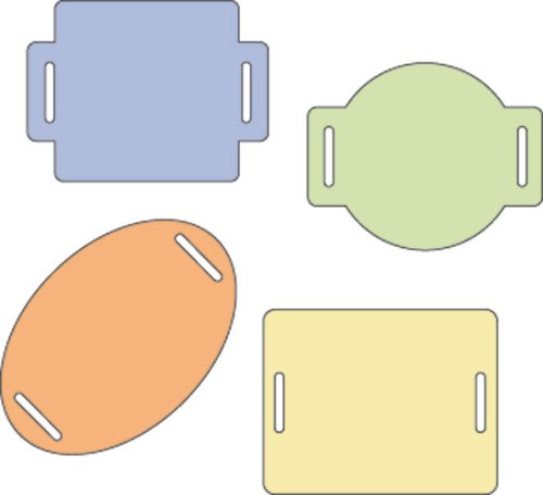 Cuttlebug 2X2 Die Set-Sliders
