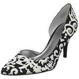 IMAGE OF AK Anne Klein Women's Jalyna Dress Pump,Black White Floral,8 M US