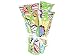Fresh BOUQUET Golf CLUB Covers FLORAL Pack of Four Protectors