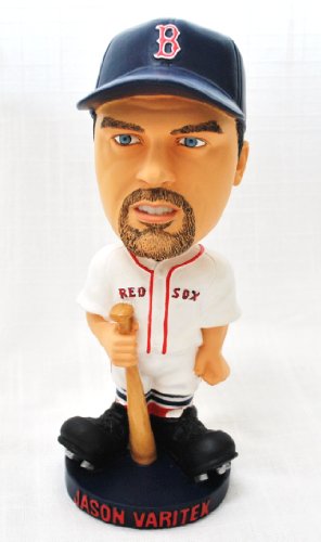 Forever Collectibles Boston Red Sox #33 Jason Varitek Knucklehead Bobble Head Home