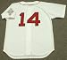JIM RICE Boston Red Sox 1987 Majestic Throwback Home Baseball Jersey, XL