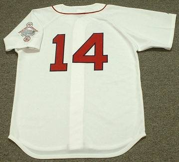 JIM RICE Boston Red Sox 1987 Majestic Throwback Home Baseball Jersey, 2XL