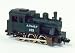 Saddle Tank locomotive - Atchison, Topeka and Santa Fe
