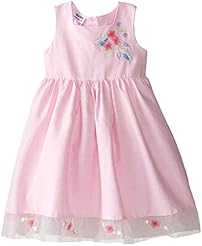 Girls Cotton/Linen/Polyester  Dress