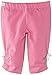 Hatley Big Girls' Ruched Leggings Pink