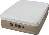 Insta Raised Queen Pillow Top Bed with Never Flat Pump