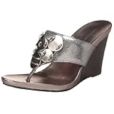 417mLhfxF L. SL160  Calvin Klein Womens Fara Thong Wedge