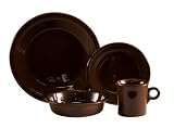 Fiesta 4-Piece Place Setting, Chocolate