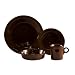 Fiesta 4-Piece Place Setting, Service for 1, Chocolate