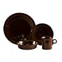 Fiesta 4-Piece Place Setting, Service for 1, Chocolate