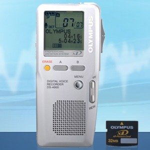 Olympus DS-4000 Digital Voice Recorder - Digital Handheld Dictation - DS4000 by Olympus