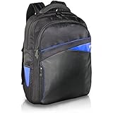 V7 Edge 17.3" Shock and Water Resistant Backpack For Dell, ASUS, HP, Acer, Toshiba, Apple MacBook, Lenovo Thinkpad laptops and notebooks - (CBD2-BLU-9N) Black / Blue