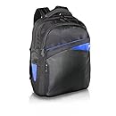 V7 Edge 17.3" Shock and Water Resistant Backpack For Dell, ASUS, HP, Acer, Toshiba, Apple MacBook, Lenovo Thinkpad laptops and notebooks - (CBD2-BLU-9N) Black / Blue