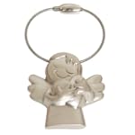 Porte-cl�s en m�tal ange gardien BRUB...