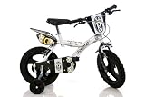 Bicyfoot Juventus Turin - Vélo Enfant - Noir/Blanc - 16 pouces