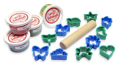 Childrens Toyshop  Toys : Mary's Softdough - Play Set - Natural Alternative To Play Dough