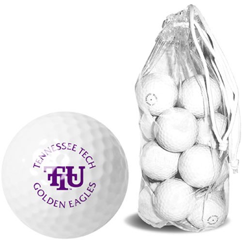 Tennessee Tech Golden Eagles Ncaa 15 Golf Ball Clear Pack