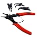 6-in-1 Snap Ring Circlip Pliers Set - Lifetime Warranty