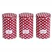Kitchen & Housewares : Retro Red Polka Dot Spot Tea, Coffee, Sugar Tins