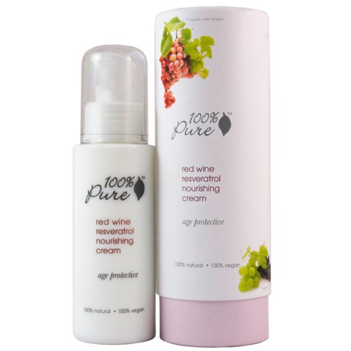 100 Percent Pure Red Wine Resveratrol Nourishing Cream 1.6 oz.