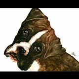 BOXER DOG PAINTING