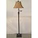 Swing Arm Floor Lamp in Black