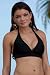 Black Pearl: Wrap Halter Top (All styles sold as separates; Top Only)
