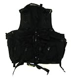Military Jungle Tactical Battle Vest - Black