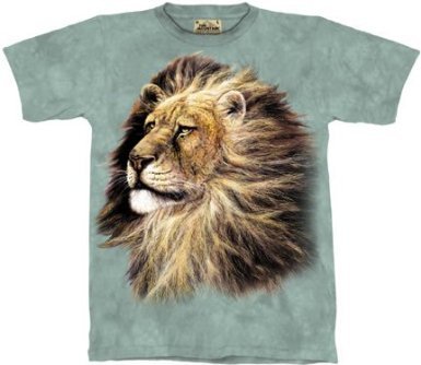 Cover image : The Mountain Lion Head Mens T-shirt