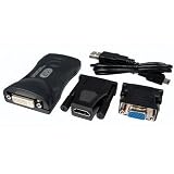 Cables Unlimited USB 2.0 Multi-Display to DVI, VGA & HDMI Video Adapter up to 1680 x 1050 and supports up to 6 Displays