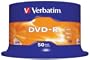 Verbatim DVD-R 16x Speed 4,7GB 50er Spindel DVD-Rohlinge