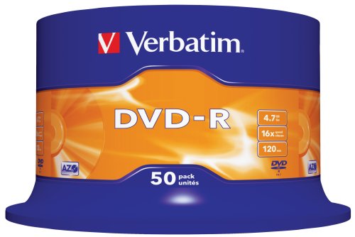Verbatim - 50 x DVD-R - 4,7 Go - 16x - Spindle