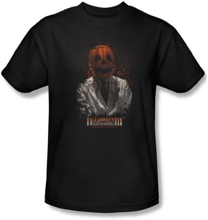 Halloween Iii - Mens H3 Scientist T-Shirt, Size: Large, Color: Black