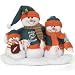 Miami Dolphins Table Top Snow Family